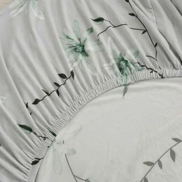 Simple Elegance flower print sofa cover 030